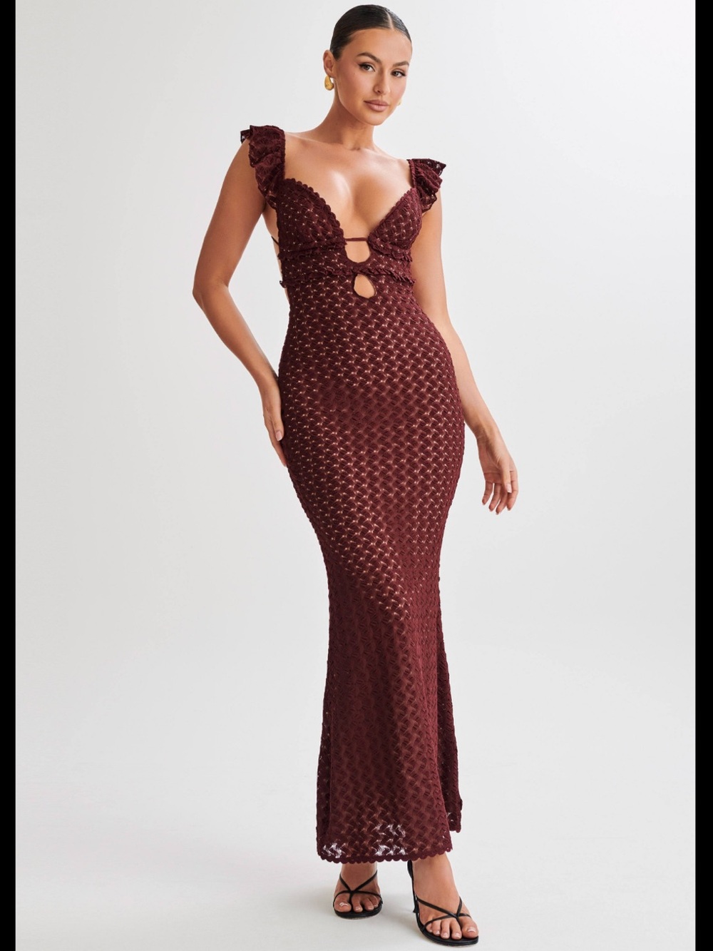 Meshki Ezra Lace Maxi Dress